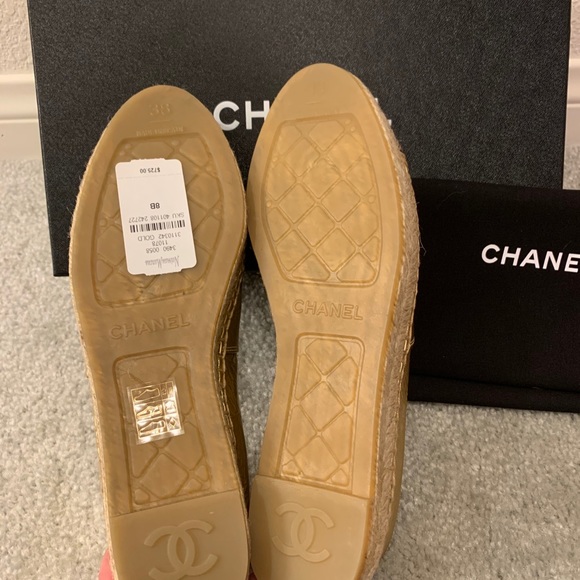 Authentic Chanel Espadrilles 38 - Picture 3 of 7
